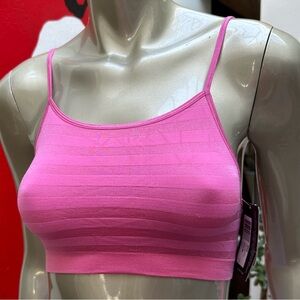 JOCKEY confides seamfree matte & shine crop top bra M